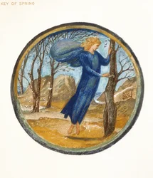 Le Livre des Fleurs : XI. Clé du Printemps, 1905