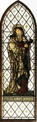 Le prophète Samuel, par Morris & Co, 1868