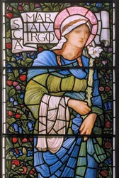 La Vierge Marie, Fenêtre Est