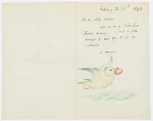 Valentine, Lettre à la petite-fille de l