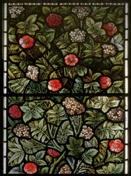 Wilden, All Saints, Morris & Co., Edward Burne-Jones, John Henry Dearle, Feuillage (détail)