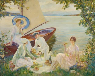 Pique-nique au lac de Starnberg