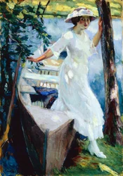 Le rendez-vous (huile sur toile)