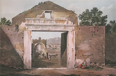 Entrée à Athènes