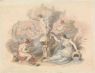Allégorie de la vapeur