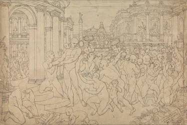 Étude grossière pour Saint Paul à Éphèse