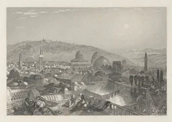 Jérusalem depuis le couvent latin