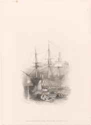 Le Bellerophon, Plymouth Sound