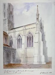 Cathédrale de Southwark, Londres, 1831