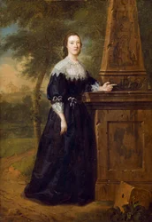 Mlle Elizabeth Wandesford vers 1753