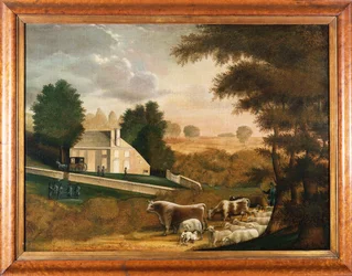 La tombe de William Penn, 1848