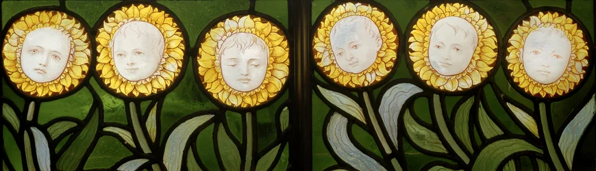 Mary, Mary, Quite Contrary, Fleurs (détail), 1886