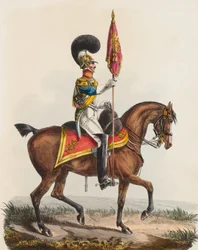 Officier des Royal Horse Guards, Blue, 1828