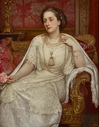 Portrait de Lady Edith, épouse de Henry, 7e duc de Northumberland