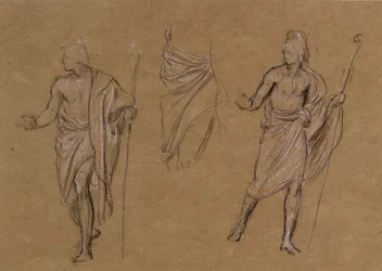 Étude de bergers, c.1875