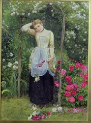 La tonnelle de roses, 1877