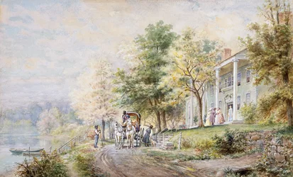 Réception des invités, 1898
