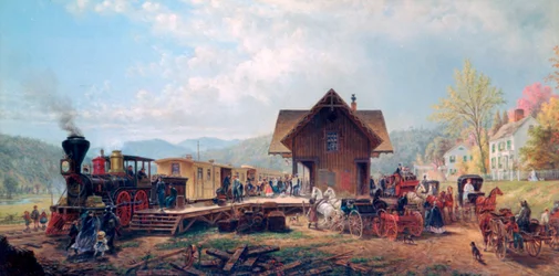 Le train de 9h45, 1867