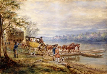 En attendant le ferry, 1902