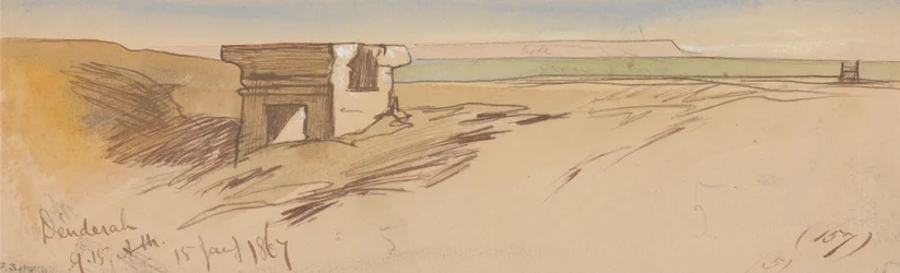Dendera, 9 h 15, 15 janvier 1867 (157)