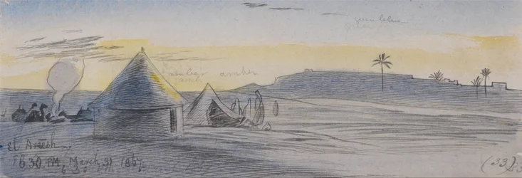 El Areesh, 18h30, 31 mars 1867 (33)