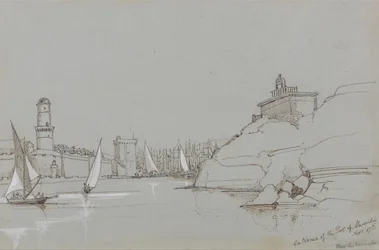 Entrée du port de Marseille