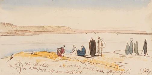 Gebel Shk. es Said, près de Mellawi ; 17 h, le 6 janvier 1867 (90)