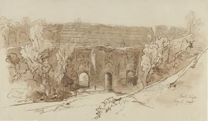 Vue sur le Ponte Lupo (près de Tivoli)