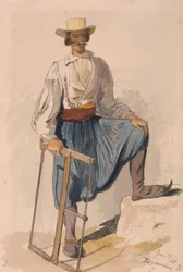 Bûcheron grec, 13 juin /56