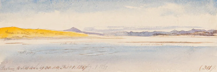 En direction de Sabooa ; 9 h 30, le 1er février 1867 (311)