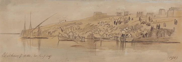 Louxor, 7 heures du matin, 20 janvier 1867 (198)