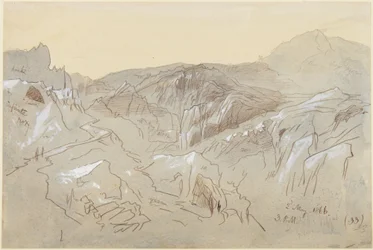 Les montagnes de Dalmatie