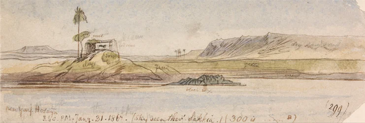 Près de Garf Hossayn, 15h40, 31 janvier 1867 (299)
