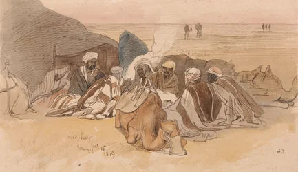 Près de Suez, dans la soirée du 15 janvier 1849 (43)