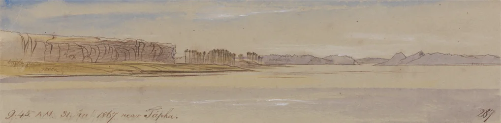 Près de Tapha, 9 h 45, 31 janvier 1867 (287)