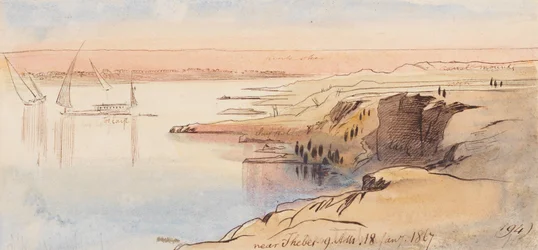 Près de Thèbes ; 9 h, le 18 janvier 1867 (194)