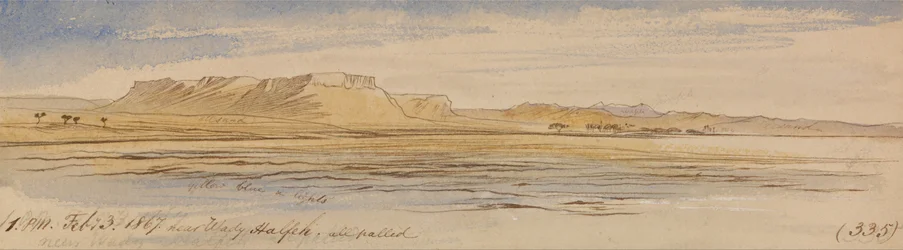 Près de Wady Halfeh