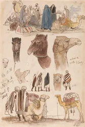 Hors des murs de Suez, 8h30, 17 janvier 1849 (54)