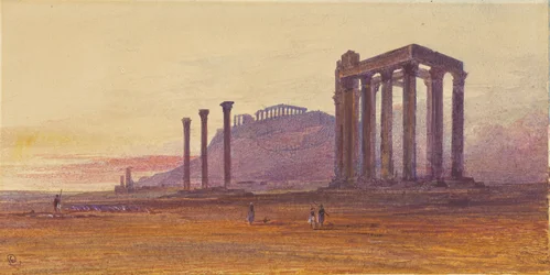 Le temple de Zeus Olympien, Grèce