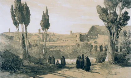 Rome depuis le couvent de Ss. Giovanni e Paolo