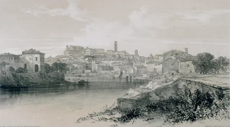Rome depuis la via Porta San Paolo