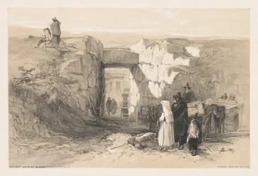 Vues de Rome et de ses environs : Porte ancienne d