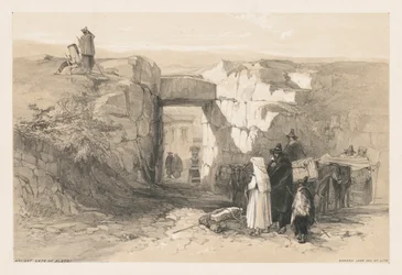 Vues de Rome et de ses environs : Porte antique d