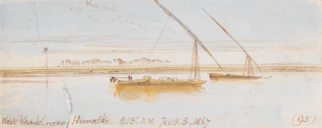 Rive ouest, près de Howatke ; 8 h 15, le 8 janvier 1867 (95)