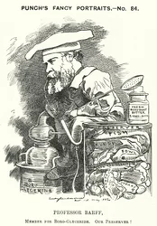 Caricature de Punch : Frederick Settle Barff