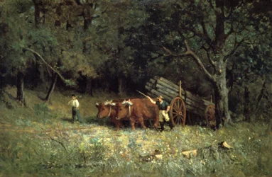 Rentrer les vaches, 1881