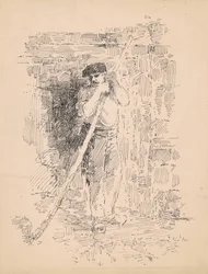 Paysan Masculin Debout, vers 1878