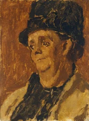 Mrs Evans (Huile sur toile)