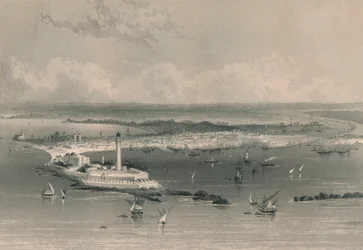 Alexandrie, milieu-fin du 19e siècle
