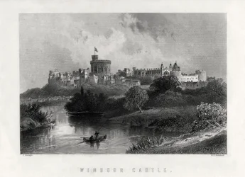 Château de Windsor, Angleterre, 1883